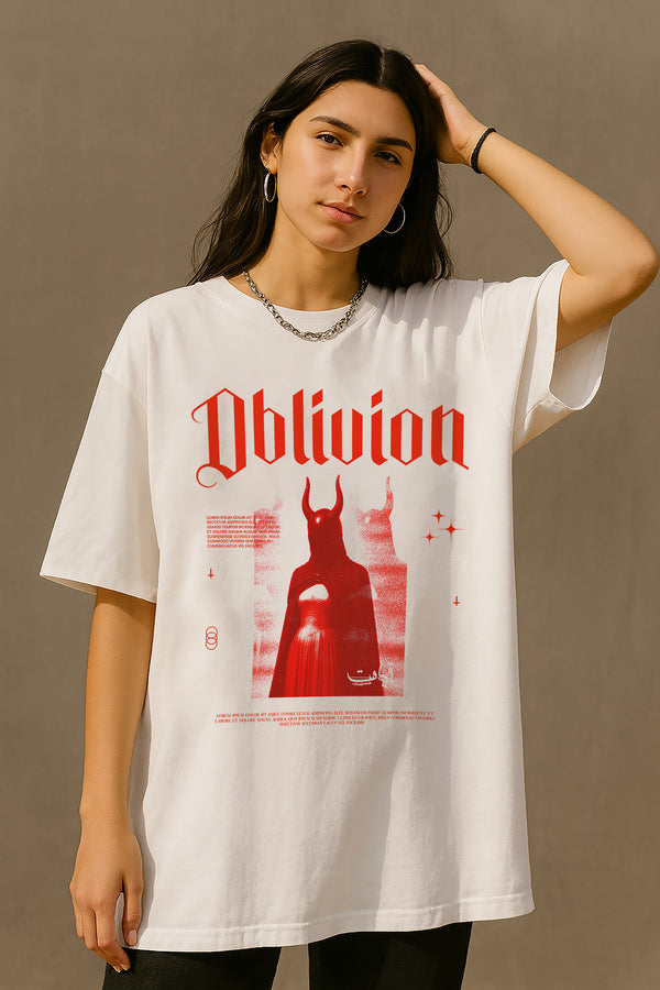 Oversized Drop-Shoulder T-Shirt