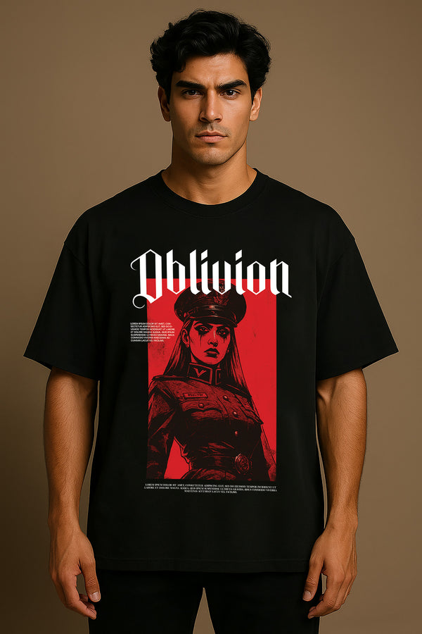 Oversized Drop-Shoulder T-Shirt